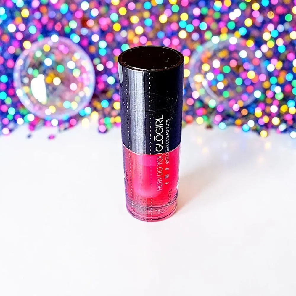 GLOGIRL COSMETICS Plumping Lip Oil in Literally Deluxe Mini 0.12 FL OZ NWOB